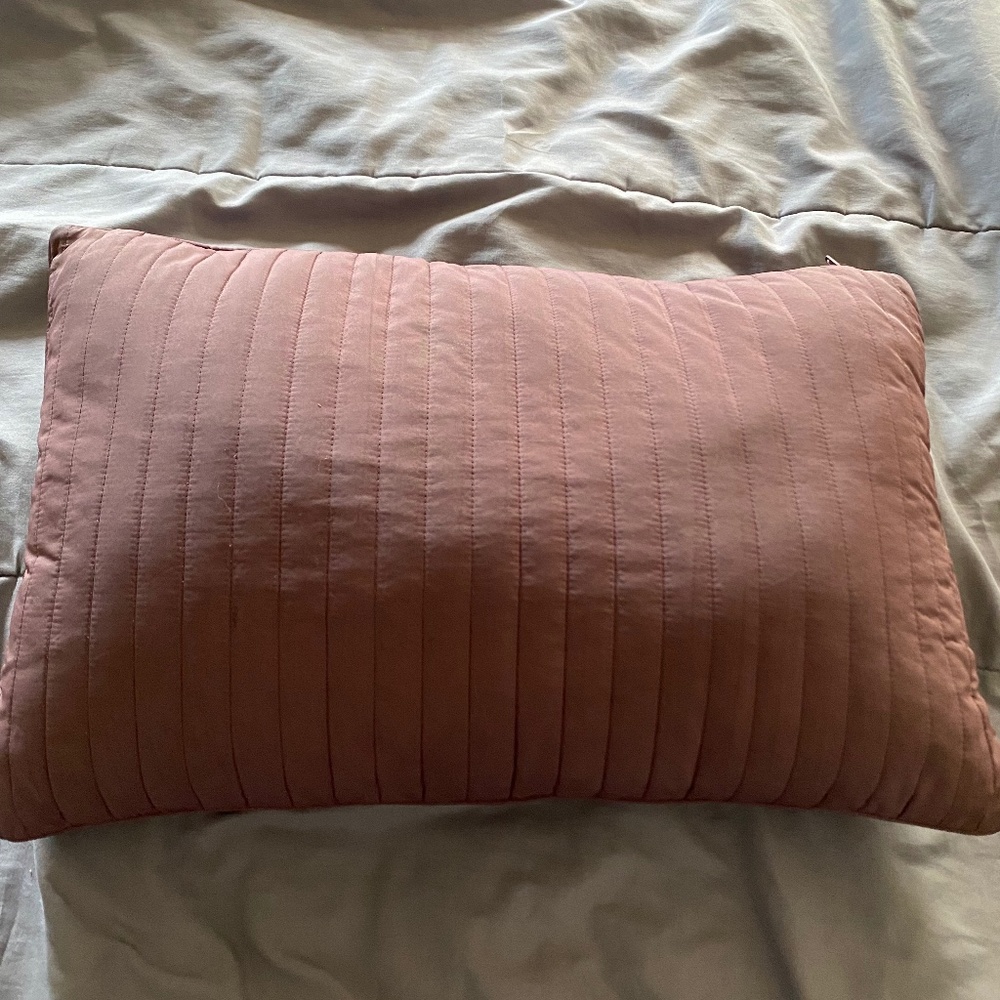 Purple lavender pillow fluffy sofy cozy bedding